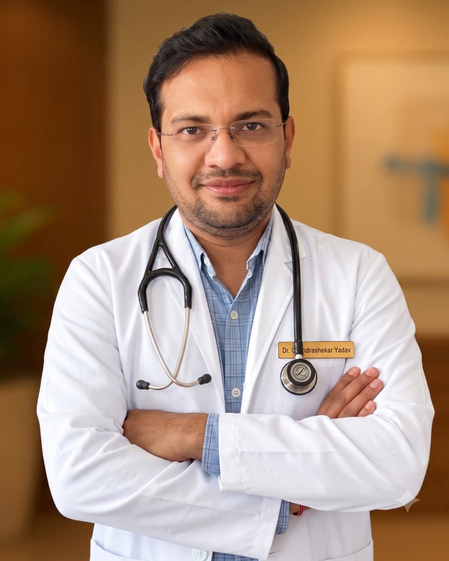 Dr. Chandrashekhar Ramdavar Yadav, Director of Cardiology at Vivarch Hospital