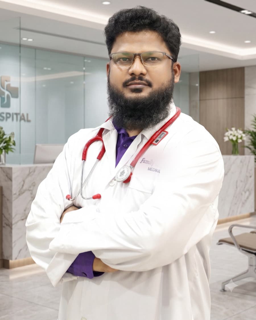 Dr. Rahil Rauf Ansari, Director of Neurological Services at Vivarch Hospital