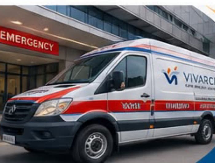 Vivarch Hospital emergency ambulance
